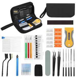 3D Printer Tools Kit - 58PCS 3D Printer Accessories 3D Printing Tool Kit with Nozzle Cleaning Kit, Deburring Tool, Scraper, Files, Carving Knife, Tweezers 3D Print Tools for FDM/SLA/Bambu lab 3D Printer Tools Kit - 58PCS 3D Printer Accessories 3D Printing Tool Kit with Nozzle Cleaning Kit, Deburring Tool, Scraper, Files, Carving Knife, Tweezers 3D Print Tools for FDM/SLA/Bambu lab