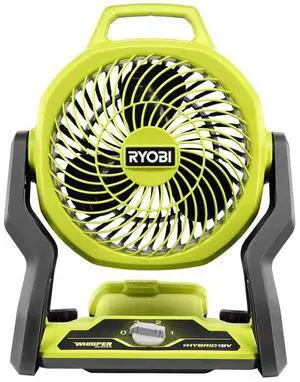 ONE+ 18V Cordless Hybrid WHISPER SERIES 7-1/2 in. Fan (Tool Only), GREEN (PCL811B) ONE+ 18V Cordless Hybrid WHISPER SERIES 7-1/2 in. Fan (Tool Only), GREEN (PCL811B)