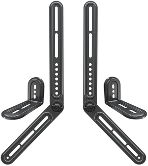 Soundbar Mount Fits Most Sound Bars Up to 15 lbs, Mounting Soundbar Above or Under TV, Sound Bar Mounting Brackets for TV, Sound Bar Mount with Detachable Extension Plates MD5422 Soundbar Mount Fits Most Sound Bars Up to 15 lbs, Mounting Soundbar Above or Under TV, Sound Bar Mounting Brackets for TV, Sound Bar Mount with Detachable Extension Plates MD5422