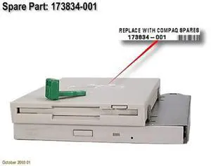 173834-001 Compaq CD-ROM/1.44MB floppy disk drive combo unit for Prol 173834-001 Compaq CD-ROM/1.44MB floppy disk drive combo unit for Prol