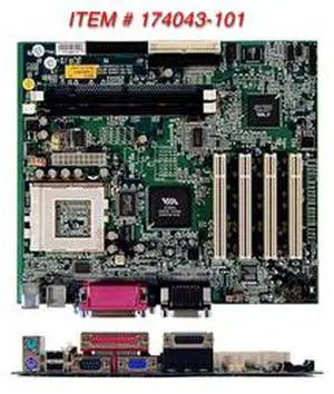 174043-101 Compaq motherboard Camaro MV4-CAM Socket 7 for Presario PC 174043-101 Compaq motherboard Camaro MV4-CAM Socket 7 for Presario PC