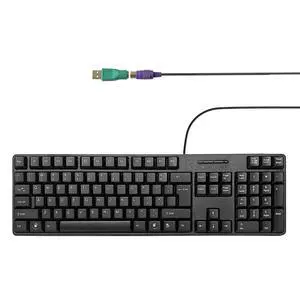 PS/2 MULTIMEDIA BLACK / SILVER KEYBOARD PS/2 MULTIMEDIA BLACK / SILVER KEYBOARD