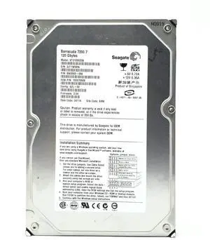123.5GB 7200RPM 3.5" IDE MLC: H69205 Hard Drive. 123.5GB 7200RPM 3.5" IDE MLC: H69205 Hard Drive.