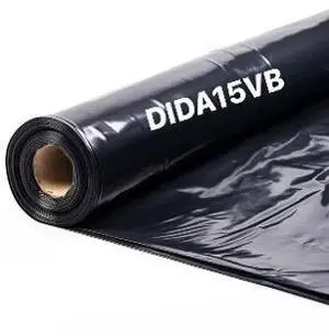DIDA Vapor Barriers 15mil 1000sq ft Polyethylene Crawl Space Barrier DIDA Vapor Barriers 15mil 1000sq ft Polyethylene Crawl Space Barrier
