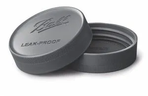 Ball One-Piece Leak-Proof Regular Mouth Storage Lids, 6-Pack Ball One-Piece Leak-Proof Regular Mouth Storage Lids, 6-Pack