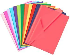 Tissue Paper 12 Colors 60 Sheets for Crafts Gift Bags Packaging Floral Party Decoration Tissue Paper 12 Colors 60 Sheets for Crafts Gift Bags Packaging Floral Party Decoration