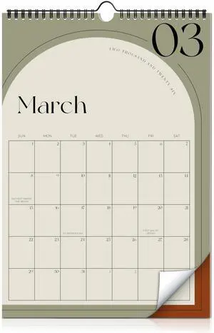 Aesthetic 2026 Wall Calendar Aesthetic 2026 Wall Calendar