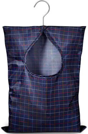 Handy Laundry Clothespin Bag, 11"x15", Holds 100 Medium Clothespins, Water-Repellent, Hook for Hanging & Sliding on Clothesline, Extra-Large Opening Handy Laundry Clothespin Bag, 11"x15", Holds 100 Medium Clothespins, Water-Repellent, Hook for Hanging & Sliding on Clothesline, Extra-Large Opening