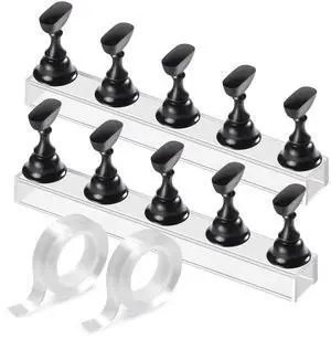 Magnetic Nail Stand and Holder for Painting and Press-On Nails Magnetic Nail Stand and Holder for Painting and Press-On Nails
