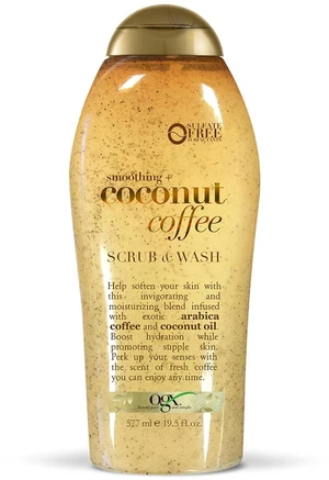 OGX Smoothing + Coconut Coffee Body Scrub, 19.5 fl oz OGX Smoothing + Coconut Coffee Body Scrub, 19.5 fl oz