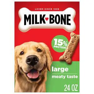 Milk-Bone Original Biscuits Large Dog Treats, 24 oz. Milk-Bone Original Biscuits Large Dog Treats, 24 oz.