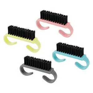 4 Pack Travel Size Multicolor Mini Handle Grip Nail Brushes for Cleaning Fingernails and Toes 4 Pack Travel Size Multicolor Mini Handle Grip Nail Brushes for Cleaning Fingernails and Toes