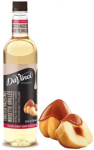 DaVinci Gourmet Classic Toasted Hazelnut Syrup, 25.4 Fluid Ounces (Pack of 1) DaVinci Gourmet Classic Toasted Hazelnut Syrup, 25.4 Fluid Ounces (Pack of 1)
