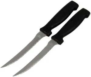Chef Craft Select Vegetable Knife, 4.5-Inch Blade, 8.5-Inch Length, 2-Piece Set, Stainless Steel/Black Chef Craft Select Vegetable Knife, 4.5-Inch Blade, 8.5-Inch Length, 2-Piece Set, Stainless Steel/Black