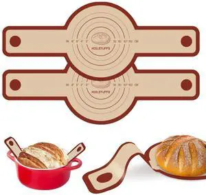 2PCS Red Silicone Bread Sling for Dutch Oven 2PCS Red Silicone Bread Sling for Dutch Oven