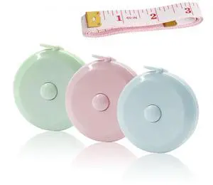 GDMINLO 3 Pack Tape Measure, Retractable Body Measuring Tape for Sewing, Tailor, Knitting, Craft, Weight Loss, 60-inch/1.5M, Small Push Button, Double Scales GDMINLO 3 Pack Tape Measure, Retractable Body Measuring Tape for Sewing, Tailor, Knitting, Craft, Weight Loss, 60-inch/1.5M, Small Push Button, Double Scales