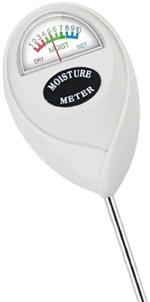 Soil Moisture Meter, Plant Water Meter, Hygrometer, for Indoor Outdoor Plant Care, No Battery Needed, White Soil Moisture Meter, Plant Water Meter, Hygrometer, for Indoor Outdoor Plant Care, No Battery Needed, White