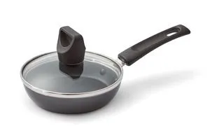T-fal Easy Care One Egg Wonder Fry Pan, 4.5Inch, Nonstick, Covered, Black T-fal Easy Care One Egg Wonder Fry Pan, 4.5Inch, Nonstick, Covered, Black