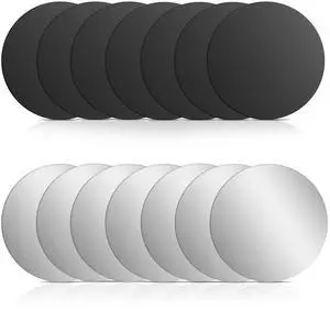 Bewudy 14PCS Metal Plates for Magnetic Mount, Round Magnet for Phone Case Bewudy 14PCS Metal Plates for Magnetic Mount, Round Magnet for Phone Case