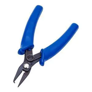 Beadthoven Split Ring Opening Pliers 140mm Gunmetal Color Jewelry Making Tools for Opening Jump Rings and Key Chains Beadthoven Split Ring Opening Pliers 140mm Gunmetal Color Jewelry Making Tools for Opening Jump Rings and Key Chains