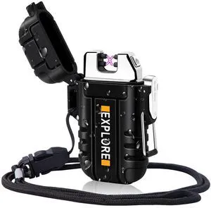 Dual Arc Plasma Rechargeable Electric Lighter Waterproof Matches Dual Arc Plasma Rechargeable Electric Lighter Waterproof Matches