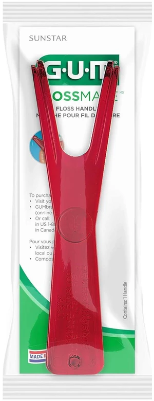 GUM Flossmate Reusable Floss Handle, Environmentally Friendly Dental Floss Picks for Plaque Removal and Gum Health (1 Pack) GUM Flossmate Reusable Floss Handle, Environmentally Friendly Dental Floss Picks for Plaque Removal and Gum Health (1 Pack)