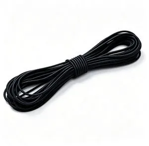 Heavy Duty Elastic Bungee Cord, 1/8" x 50', Black Heavy Duty Elastic Bungee Cord, 1/8" x 50', Black