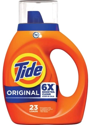 Tide HE Original Scent Liquid Laundry Detergent, 29Fl Oz Tide HE Original Scent Liquid Laundry Detergent, 29Fl Oz