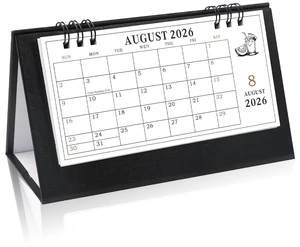 Small Standing Flip Desk Calendar, 2026-2027, Aug 2026 to Dec 2028 Small Standing Flip Desk Calendar, 2026-2027, Aug 2026 to Dec 2028