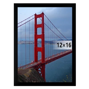 BESCRCL 12x16 Picture Frame Wall Hanging, Black, 1 Pack BESCRCL 12x16 Picture Frame Wall Hanging, Black, 1 Pack