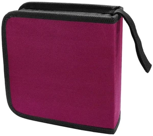 Car CD Case, 40-CD/DVD Disc Storage Binder Wallet, Purple Car CD Case, 40-CD/DVD Disc Storage Binder Wallet, Purple