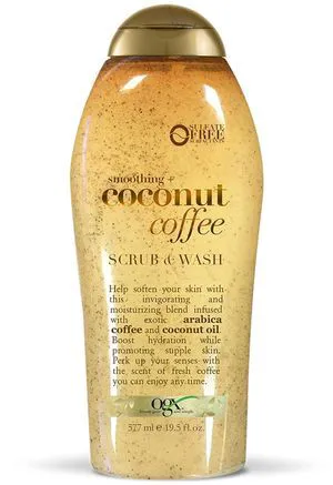 OGX Smoothing + Coconut Coffee Body Scrub, 19.5fl oz OGX Smoothing + Coconut Coffee Body Scrub, 19.5fl oz