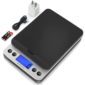 THINKSCALE 86lb Digital Postal Shipping Scale with 0.1oz Precision and Flip-Up Platform THINKSCALE 86lb Digital Postal Shipping Scale with 0.1oz Precision and Flip-Up Platform