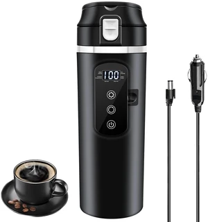 12V-24V Car Travel Electric Kettle 400ml Heating Mug 12V-24V Car Travel Electric Kettle 400ml Heating Mug