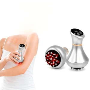 4-in-1 Lymphatic Drainage Massager, Anti-Cellulite Massage Tool with Heating, Vibration, Light Therapy, Full Body Pain Relief and Skin Tightening 4-in-1 Lymphatic Drainage Massager, Anti-Cellulite Massage Tool with Heating, Vibration, Light Therapy, Full Body Pain Relief and Skin Tightening