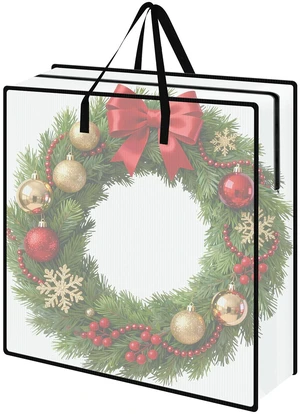 26" Wreath Storage Container, Wreath Storage Bag, Clear Moving Bags 26" Wreath Storage Container, Wreath Storage Bag, Clear Moving Bags
