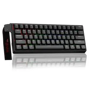 Aula WIN60 HE 60% Mechanical Gaming Keyboard, Wired, Magnetic Switch Hot Swappable, Adjustable Actuation Rapid Trigger, 8000Hz Polling Rate, RGB Compact Design Aula WIN60 HE 60% Mechanical Gaming Keyboard, Wired, Magnetic Switch Hot Swappable, Adjustable Actuation Rapid Trigger, 8000Hz Polling Rate, RGB Compact Design