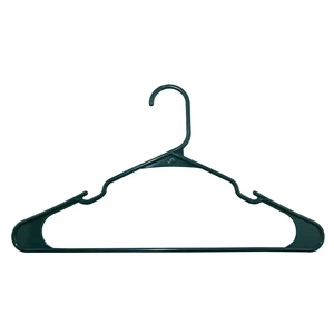 Mainstays Notched Adult Clothes Hangers Plastic, Green Blast, 50 Count Mainstays Notched Adult Clothes Hangers Plastic, Green Blast, 50 Count