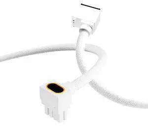 8PIN CPU Motherboard Extension Cable ARGB,18AWG 90° Right-Angle Design, Copper Motherboard Power Extension Cable for CPU PC Management 8PIN CPU Motherboard Extension Cable ARGB,18AWG 90° Right-Angle Design, Copper Motherboard Power Extension Cable for CPU PC Management
