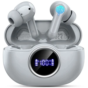 2026 Bluetooth 5.4 Earbuds Wireless Headphones, 48Hrs Stereo Bass Ear Buds ENC Noise Cancelling, 4 Clear Call Mic, IP-X7 Waterproof USB-C in-Ear Earphones for Sport Gym Phone Laptop Pad Android iOS 2026 Bluetooth 5.4 Earbuds Wireless Headphones, 48Hrs Stereo Bass Ear Buds ENC Noise Cancelling, 4 Clear Call Mic, IP-X7 Waterproof USB-C in-Ear Earphones for Sport Gym Phone Laptop Pad Android iOS