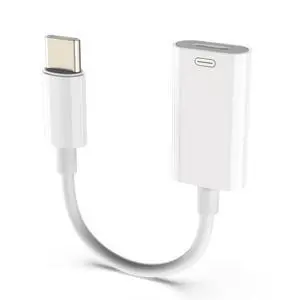 USB-C Male to Lightning Female Adapter,Type C to Lightning Converter for Audio,Data&Charging,Compatible with iPhone 15,iPad Pro,MacBook Pro,iMac and More Devices with USB-C Port USB-C Male to Lightning Female Adapter,Type C to Lightning Converter for Audio,Data&Charging,Compatible with iPhone 15,iPad Pro,MacBook Pro,iMac and More Devices with USB-C Port