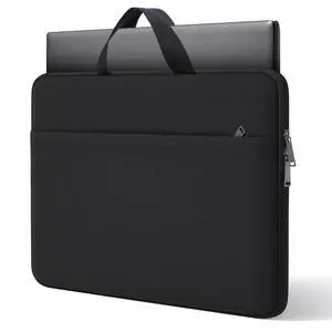 17 17.3 inch Laptop Sleeve Case for 2026 2025 HP 17 inch Touchscreen Computer, HP Envy/Pavilion, Shockproof-Padded Travel Carrying Laptop Bag with Accessory Pockets, Black 17 17.3 inch Laptop Sleeve Case for 2026 2025 HP 17 inch Touchscreen Computer, HP Envy/Pavilion, Shockproof-Padded Travel Carrying Laptop Bag with Accessory Pockets, Black
