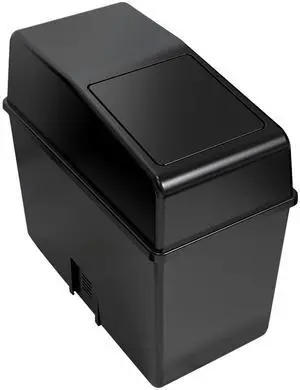 Car Trash Can with Lid, Waterproof Odorless Multifunctional Storage Bins, Detachable Easy-to-Clean Organizers, Universal Portable Interior Storage Accessories for Cars Home Office (Black) Car Trash Can with Lid, Waterproof Odorless Multifunctional Storage Bins, Detachable Easy-to-Clean Organizers, Universal Portable Interior Storage Accessories for Cars Home Office (Black)