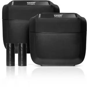 Automotive Trash Can, Pack of 2, with 60 x Replacement Trash Bags, Clip onto Car Door, Seat Back Pocket, Or Free-Standing Home, Office Automotive Trash Can, Pack of 2, with 60 x Replacement Trash Bags, Clip onto Car Door, Seat Back Pocket, Or Free-Standing Home, Office