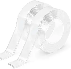 Double Sided Nano Mounting Tape (20FT) Heavy Duty Adhesive Tape Multipurpose Removable Transparent Sticky Foam Tape for Hanging Photos Pictures Posters Double Sided Nano Mounting Tape (20FT) Heavy Duty Adhesive Tape Multipurpose Removable Transparent Sticky Foam Tape for Hanging Photos Pictures Posters