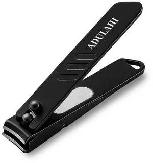 Nail Clippers for Men & Women with Catcher No Splash, Self-Collecting Premium Steel Clippers for Fingernails & Toenails, Built-in Nail File, Ideal Gifts for Men, Stocking Stuffer Gift Nail Clippers for Men & Women with Catcher No Splash, Self-Collecting Premium Steel Clippers for Fingernails & Toenails, Built-in Nail File, Ideal Gifts for Men, Stocking Stuffer Gift