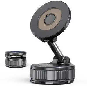 Magnetic Vacuum Car Mount for iPhone 17 Pro Max 16 15 14 13 12 Magnetic Vacuum Car Mount for iPhone 17 Pro Max 16 15 14 13 12