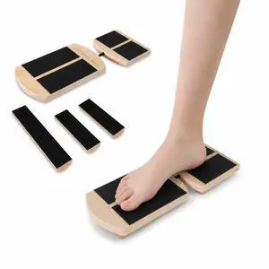 Balance Board for Plantar Fasciitis & Foot Pain | Non-slip, adjustable balance board for foot pain relief, ankle & calf strengthening. Ideal for home gym and physical therapy. Balance Board for Plantar Fasciitis & Foot Pain | Non-slip, adjustable balance board for foot pain relief, ankle & calf strengthening. Ideal for home gym and physical therapy.