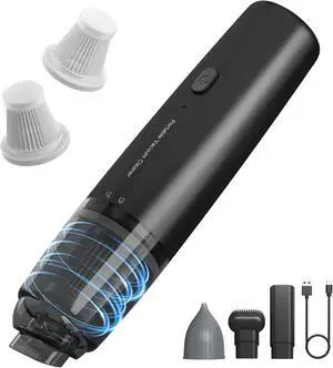 Handheld Vacuum Cordless, Car Vacuum Portable with 2 Suction Modes, Blow & Suction 2-in-1, Small Vacuum Cleaner for Car, Home, Pet Hair, Office, Desk, Keyboards (Dark) Handheld Vacuum Cordless, Car Vacuum Portable with 2 Suction Modes, Blow & Suction 2-in-1, Small Vacuum Cleaner for Car, Home, Pet Hair, Office, Desk, Keyboards (Dark)