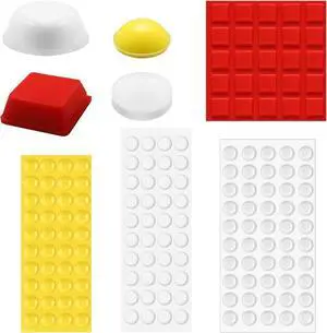 155pcs Bump Dots for Visually Impaired, Silicone Braille Stickers Multiple Sizes 155pcs Bump Dots for Visually Impaired, Silicone Braille Stickers Multiple Sizes